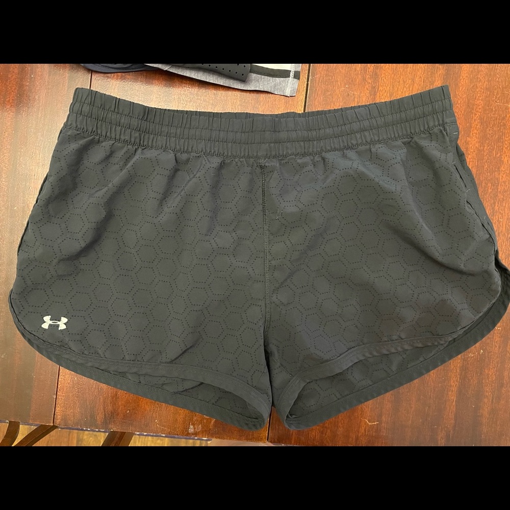 Under Armour shorts!